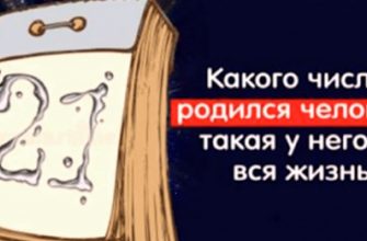 На самом деле какого числа родился человек, такая у него и вся жизнь